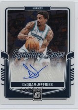2024-25 Panini Donruss Optic Signature Series DaQuan Jeffries #SS-JEF Auto 0l8y