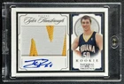 TYLER HANSBROUGH 2009-10 PANINI NATIONAL TREASURES #212 ROOKIE PATCH AUTO 12/99