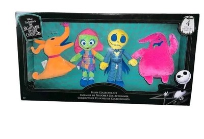 Tim Burton s The Nightmare Before Christmas Blacklight Neon Plush Collector Set