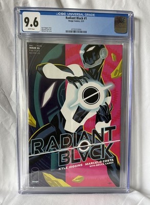 Radiant Black #1 CGC 9.6 White Pages Image Comics 2021 Kyle Higgins 1st Print