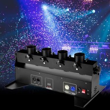 4Shots Confetti Cannon Launcher DMX Remote Stage Effect For Disco Club Reveal 8M