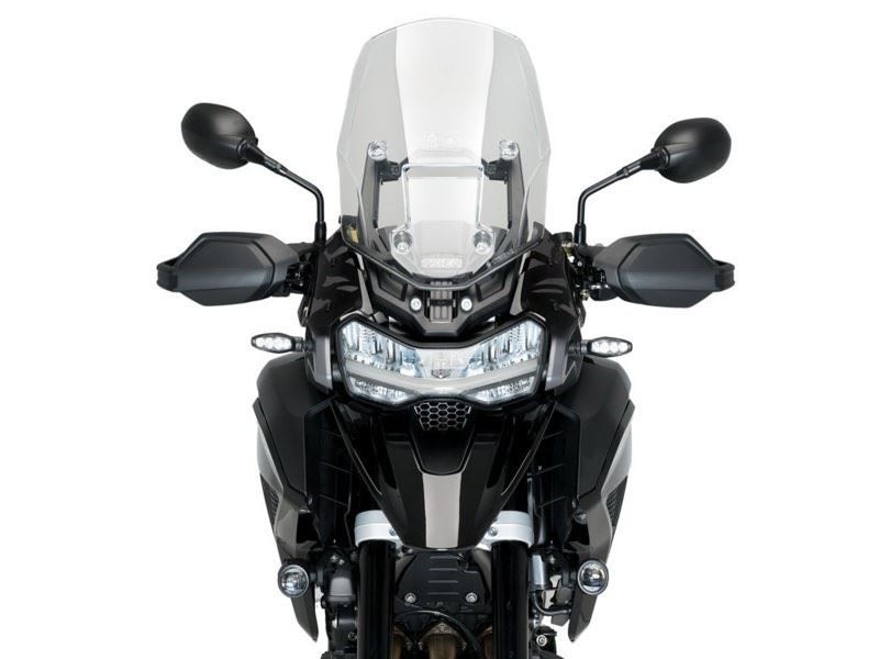 Puig Dark Smoke Front Deflectors Triumph Tiger Explorer 1200 GT Pro 2022-2023