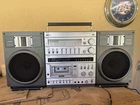 Vintage Boombox Fisher PH-490k PH490 Radio Cassette No Conion Sharp Vela Lasonic