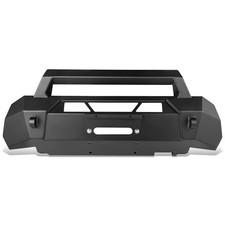 Fit 16-23 Toyota Tacoma Steel Front Bumper Center Matte Black Factory Style Fit 16-23 Toyota Tacoma Steel Front Bumper Center Matte Black Factory Style