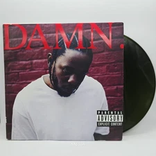 *Damn by Kendrick Lamar 2-LP Vinyl, UME) Olive Green Vinyl Limited Ed