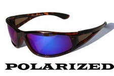 New Premium Tortoise polarized sunglasses blue mirror Golf-ing Fish pc7331pol/RV