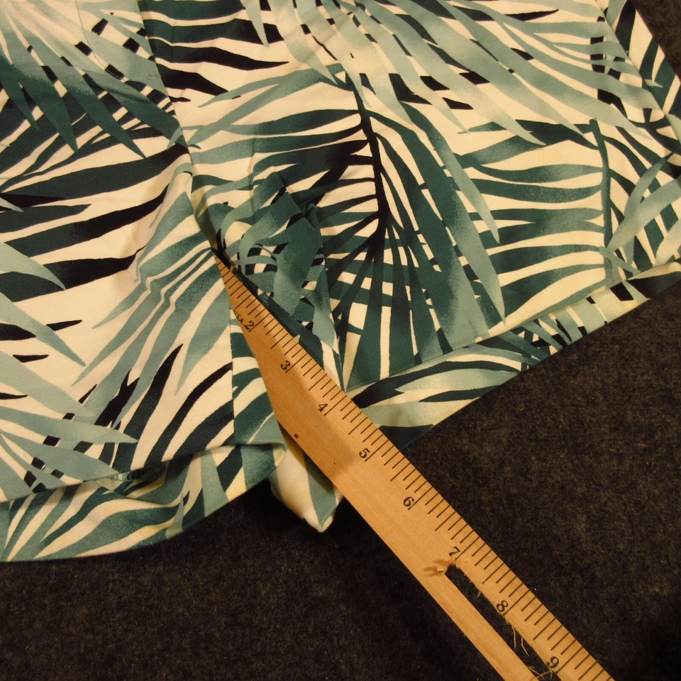 Pantalones Cortos Black House White Market Para Mujer 6 Verde Chino Clásico Informal Tropical * Foto 3 de 4