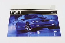 2003 2004 Mustang Azure Blue Mach 1 Ford Nos 2 Sided Dealer Brochure 2003 2004 Mustang Azure Blue Mach 1 Ford Nos 2 Sided Dealer Brochure