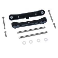 GPM Racing Aluminum Rear Lower Suspension Mount Black : Losi 1/10 Lasernut U4