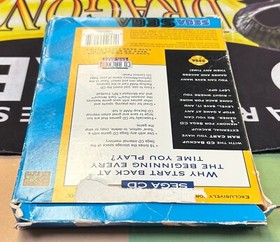 SEGA CD RAM CART Backup - In Box with Manual - TESTED