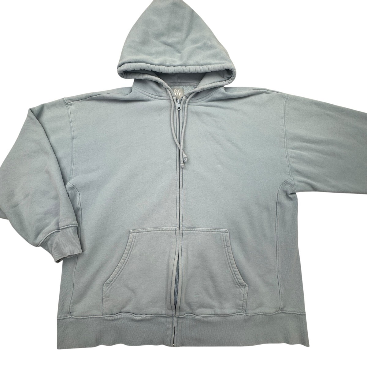 Aritzia TNA Cozy Fleece Hoodie Size 3 / XL Baby Blue