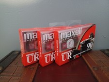 Maxell Audio Cassette Tape UR 90 Normal Bias 90 Minutes Vintage 3