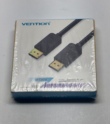 VENTION DP HD Cable 4K60Hz Dispayport Male to Male Adapter Cable 7.0mm New