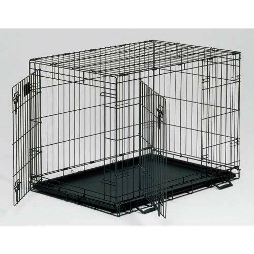 midwest lifestages double door dog crate