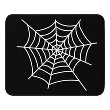 Spider web mouse pad