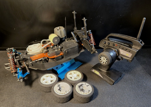 Rare 2012 HPI Ken Block WR8 3.0 Nitro 4WD 1552 TurboMac Gymkhana Dubai Wheel RTR