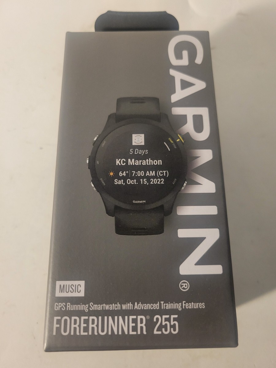 Garmin Forerunner 255 Music GPS Watch - Black for sale Garmin Forerunner 255 Music GPS Watch - Black for sale