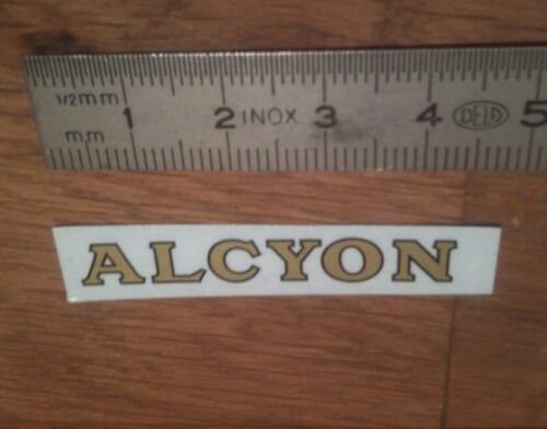 Transfert logo "ALCYON" pour Canot Boat HORNBY MECCANO - Zdjęcie 1 z 1