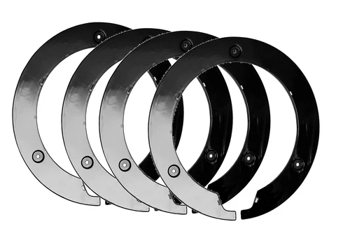 Universal PVC 4 Pcs PRO DISC Wheel Covers for 17 inch Motorcycle Wheels