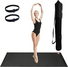 Tappetino da Ballo Portatile - Spessore 6mm Antiscivolo PVC Pavimento da Ballo per Balletto