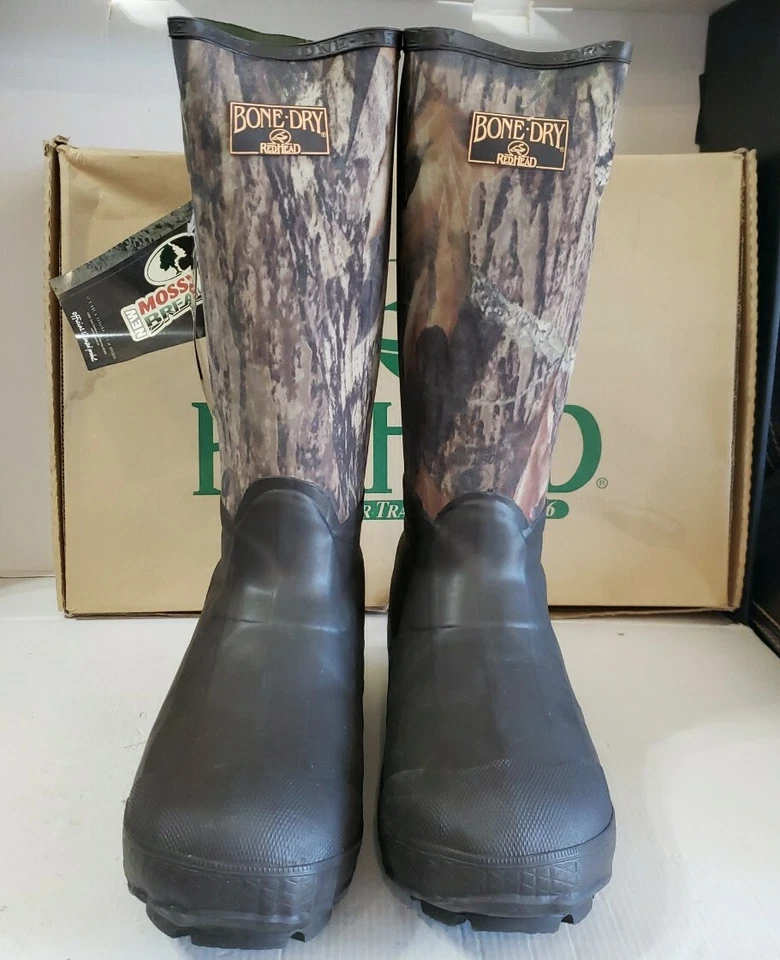 RedHead 16" 3 Ply Stretch Waterproof Boots Mens 10 with Box - Mossy Oak Break-up - Image 2 of 4