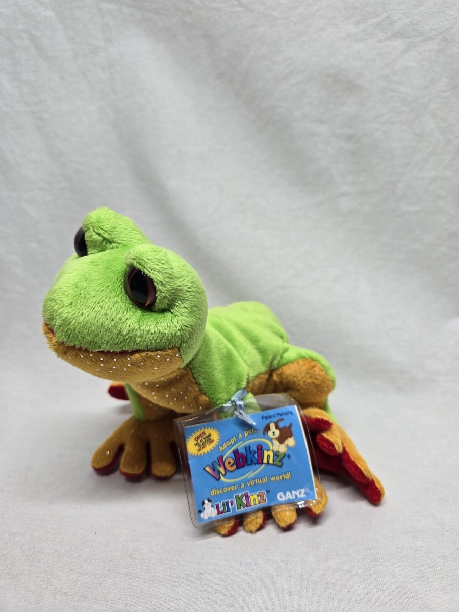 BANGKING 　＿＿＿＿Ty Webkinz TREE FROG with Code Ganz HS109 Lil Kinz | eBay