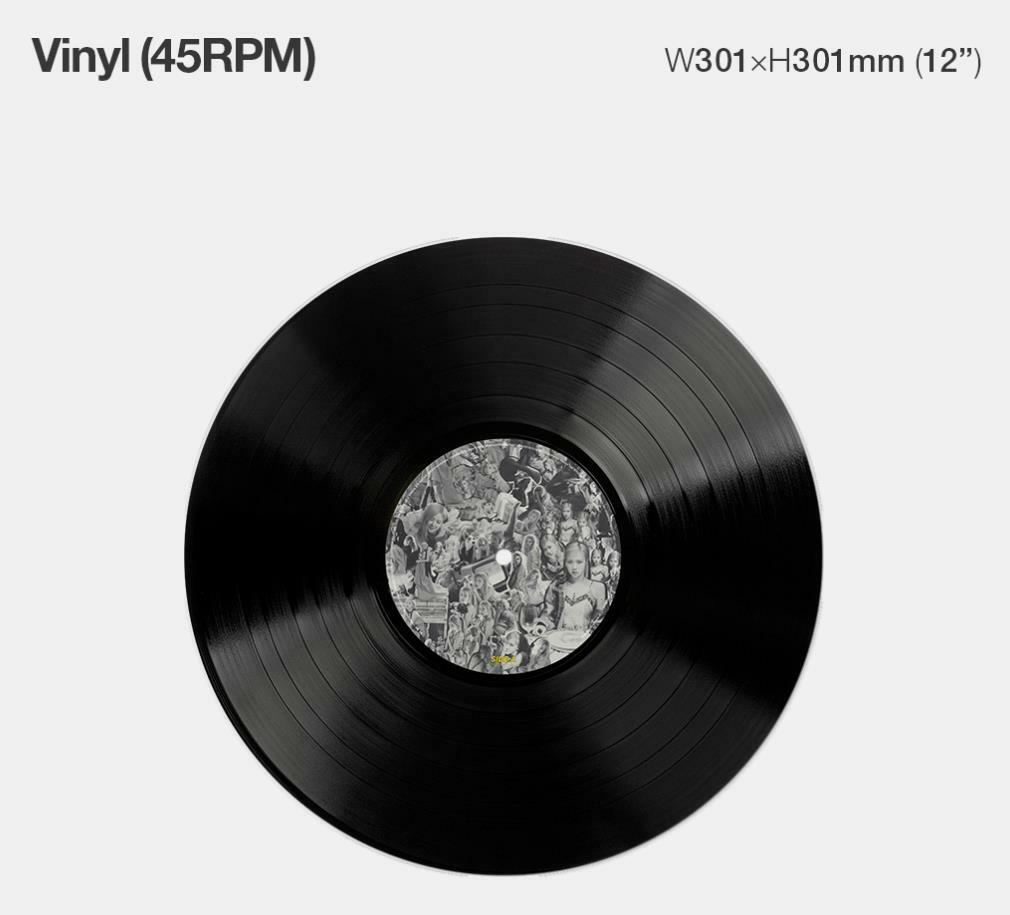 Rosé ROSE BLACKPINK First Single Vinyl LP -R- Limited Edition K