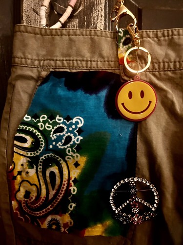 Handmade VTG 80’s 90’s Up cycled Purse Never Used - Picture 3 of 4