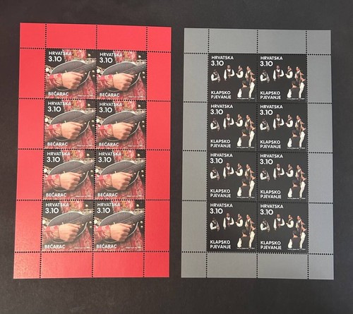 Croatia 2015 4 mini-sheets of stamps Mi#1197-1200  MNH CV=36$