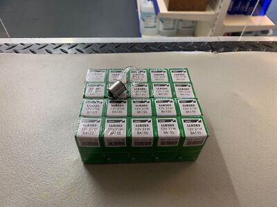 20 X PACK ORIGINAL LUCAS LLB382 12V 21W GLÜHBIRNE SCC BREMSE/HECK/BLINKER 382