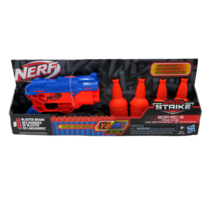 Nerf Alpha Strike BOA RC-6 Blaster Gun and Targeting Set 17 Pieces NEW