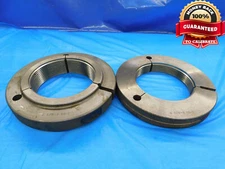 4 3/8 8 NS 2 THREAD RING GAGES 4.375 4.3750 GO NO GO P.D.'S = 4.2910 & 4.2817