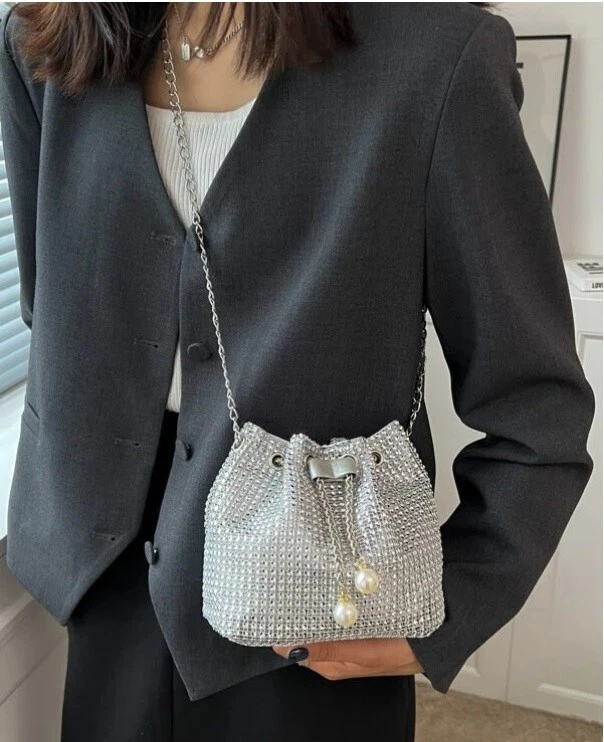 Small bucket crossbody bag sale