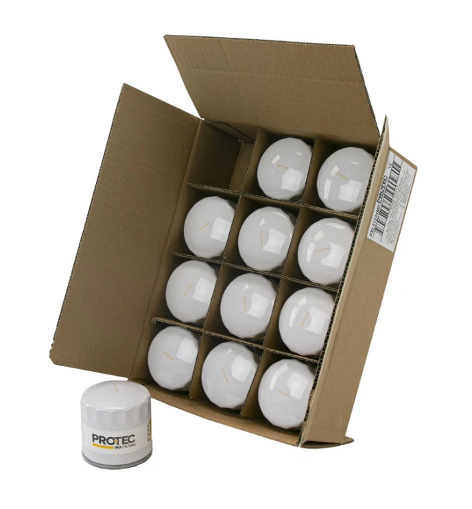 Paquete de 12 filtros lubricantes de aceite giratorios para motor automotriz WIX 51334 Pro-Tec aptos para Hyundai Foto 2 de 2