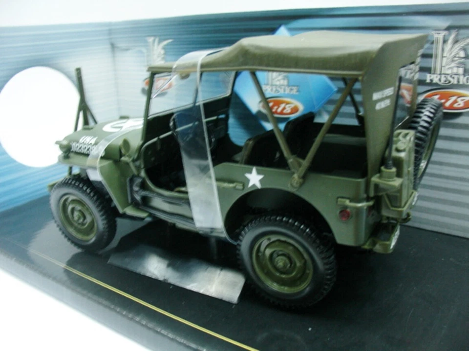 WOW EXTREMELY RARE Jeep Willys US Army 1944 1:18 Solido-Auto Art - Image 4 of 4