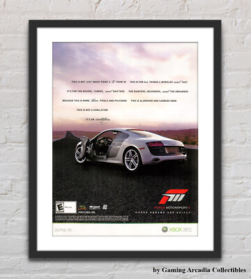 Forza Motorsport 3 XBOX 360 Glossy Promo Ad Poster Unframed G3502