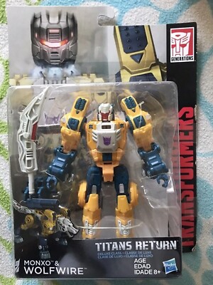 Transformers Titans Return Deluxe Wolfwire 2017 Weirdwolf Sealed