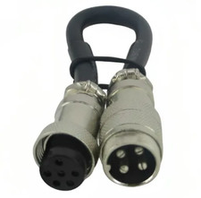 Uniden BWZH1889001 6-Pin to 4-Pin CB Microphone Adapter Bearcat 680 880 980 PC78