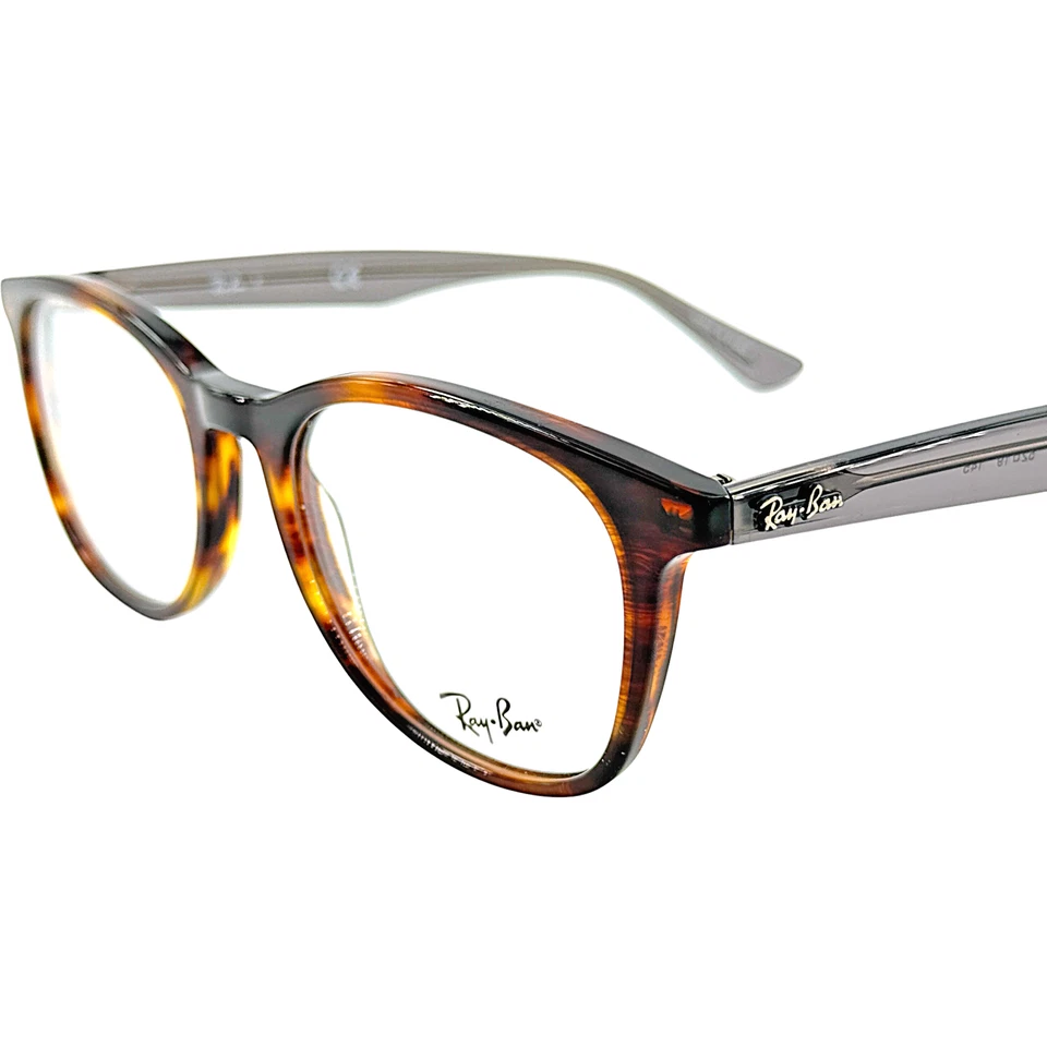Ray Ban RB5356 Unisex Plastic Eyeglass Frame 5607 Shiny Havana 52-19 - Image 2 of 4