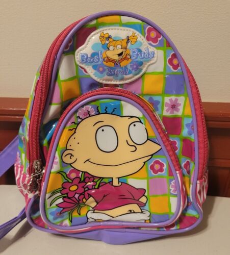 1998 Vintage Best Buds Rugrats Kids Backpack Bag - Picture 1 of 6