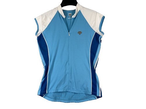 Maillot Cyclisme Vintage Descente Homme Taille M - Fabriqué Au Japon - Rouge Blanc Bleu