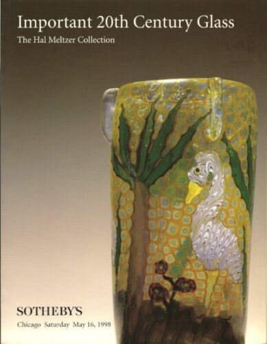 SOTHEBY’S Italian Murano Venini Finnish Swedish Glass Meltzer Collection 1998 - Picture 1 of 1