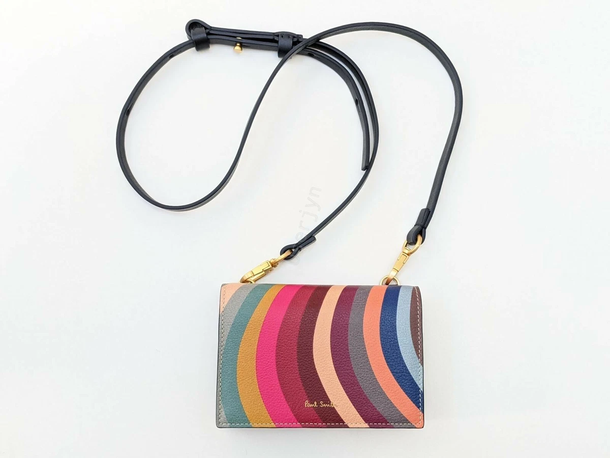 Paul Smith Swirl Striped Pattern Bag - Blue