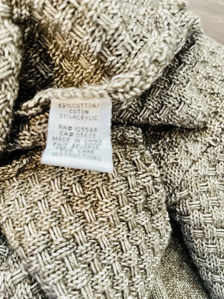 Suéter Habitat Clothes to Live in Gris Mezcla Algodón con Bolsillo.Talla M Foto 4 de 4