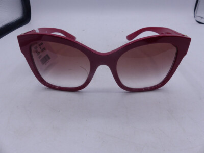 DOLCE & GABBANA DG4309 RED W/ GOLD 30978D WOMENS SUNGLESSES  display picture 1