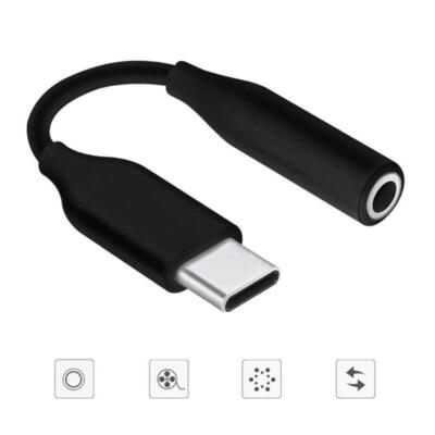 Für Original Samsung USB-C auf 3,5 mm Klinke Aux Adapter Type-c Jack D1V9 