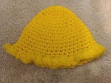 Handmade Crochet Childs Hat