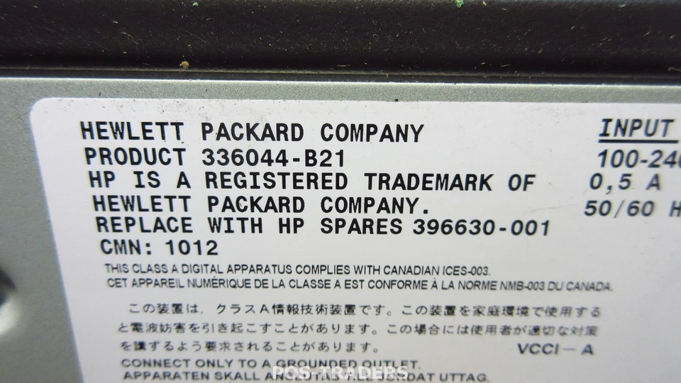 HP 336044-B21 EO1013 0x1x8 8Port CAT5 KVM Console Switch 396630-01 - NO CABLES - Bild 3 von 4