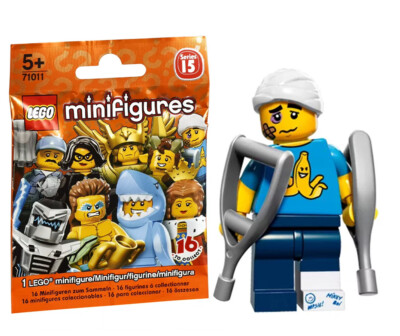 LEGO MINIFIGUR SERIE 15 71011 NR. 4 DER UNGESCHICKTE MANN
