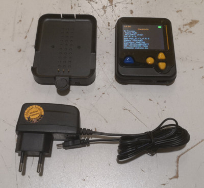 Unitronic GSM Scanner 900/1800 MHz mit Ladeschale und Netzteil